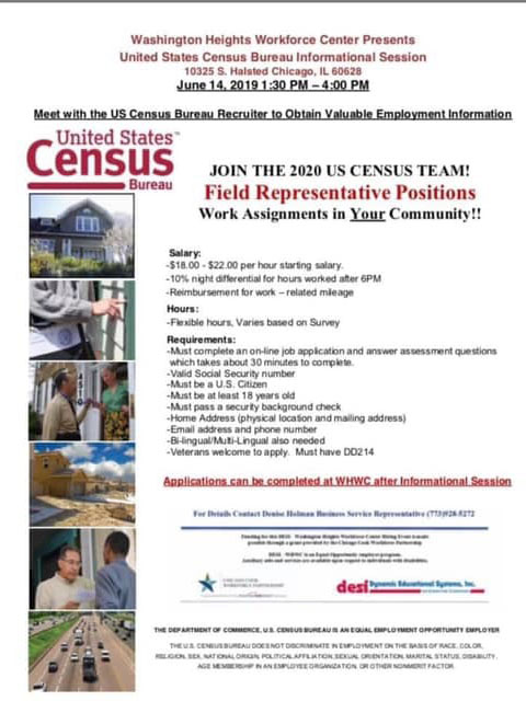 Join the Census Team