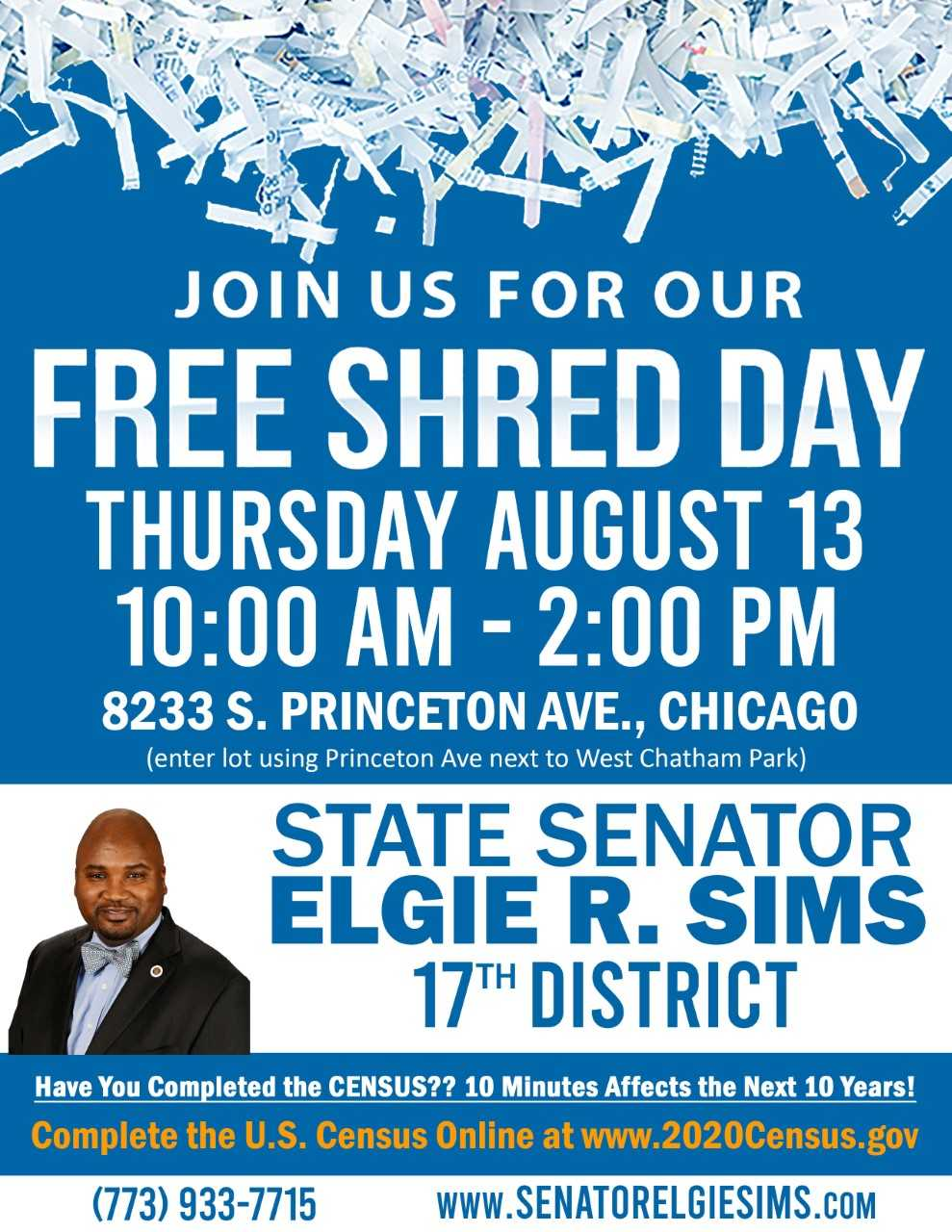 Sims Shred Day 081320